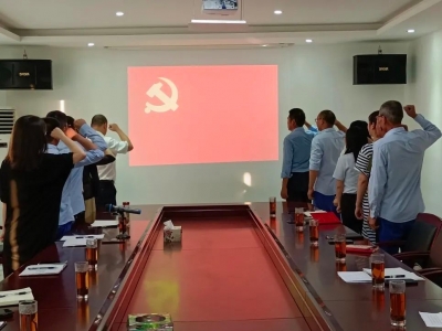 不忘初心，砥礪前行——?jiǎng)?chuàng)輝電氣黨支部開(kāi)展“對(duì)黨說(shuō)句心里話(huà)”主題黨日活動(dòng)